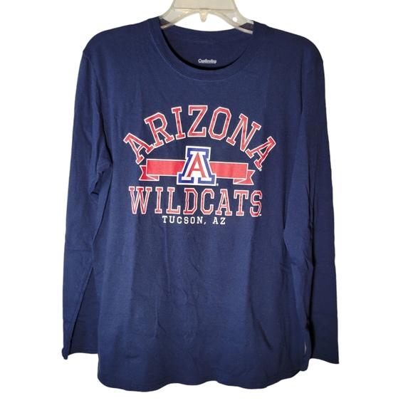 U of A Tops - U of A Wildcats blue long sleeve t-shirt Size Medium